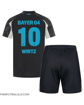 Bayer Leverkusen Florian Wirtz #10 Echipament de Fotbal Replică 2024-25 Copii Treilea (+ Șorturi)